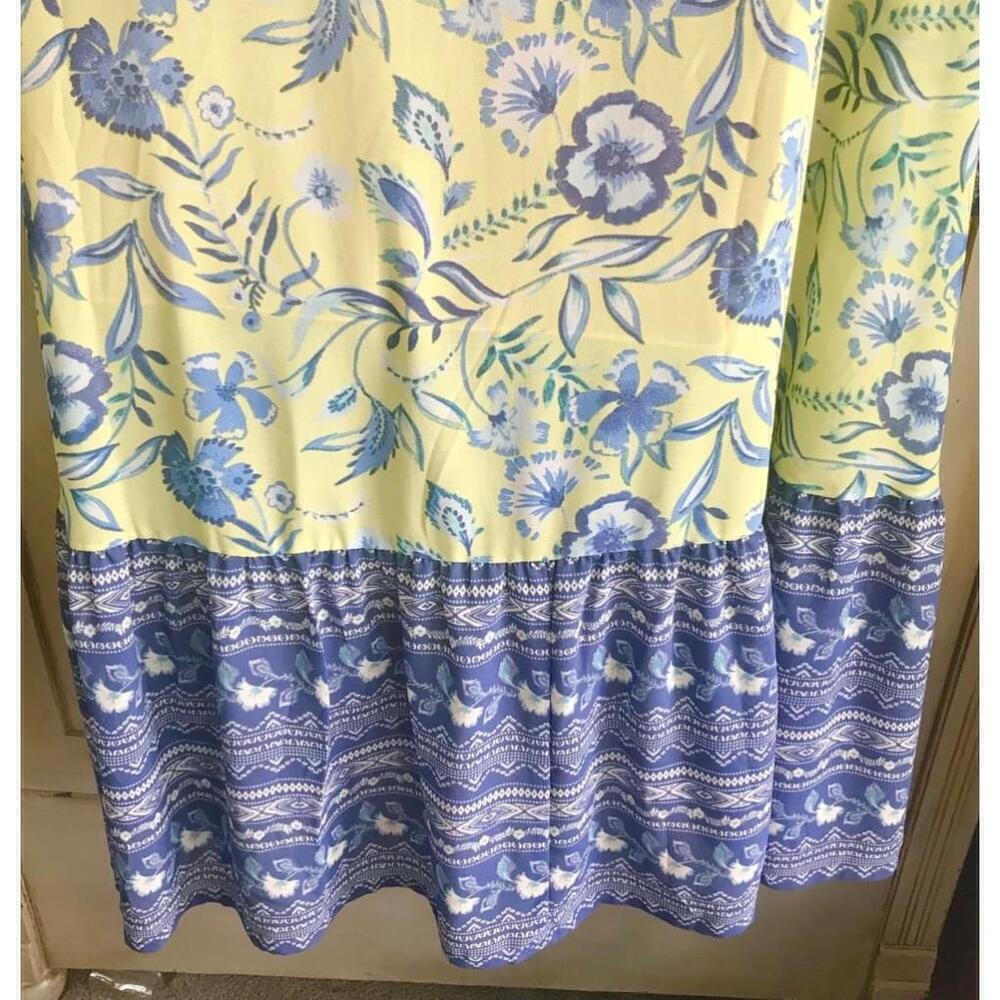 EUC All Worthy byHunter McGrady Regular Print Floral Duster | Size OS - Picture 6 of 7